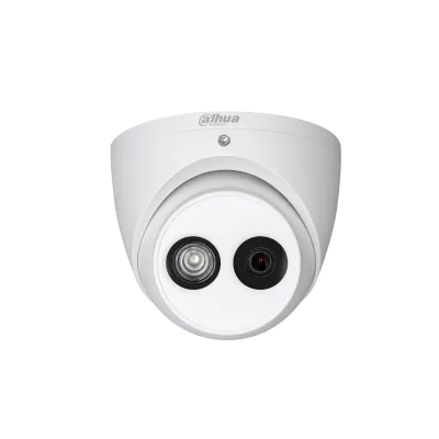 [DH-HAC-HDW1200EMN-A-0280B-S5] Cámara domo metálico de 2 Megapixeles/ 1080p/ FOV103° ip67 con MIC